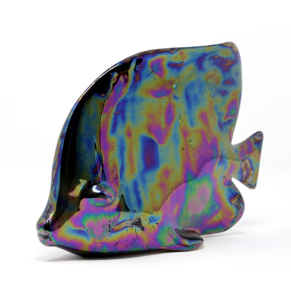 Glass Psychedelic Rainbow Fish